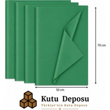 Kutu Deposu 50X70 cm Yeşil Renk Pelur Kağıt (1kg)