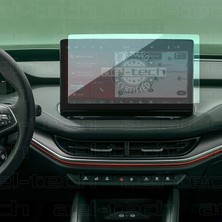 OROEL OTOMOTİV Skoda Enyaq Uyumlu 13 Inç Navigasyon 9h Nano Ekran Koruyucu 2025-2026