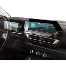 OROEL OTOMOTİV Citroen C4 Suv, C4 x Uyumlu Dijital Gösterge ve Navigasyon 9h Nano Ekran Koruyucu 2'li Set 2021-2026