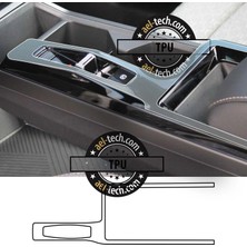 OROEL OTOMOTİV Ssangyong Torres / Actyon Uyumlu Vites Etrafı Piano Black Tpu Koruyucu 2025-2026