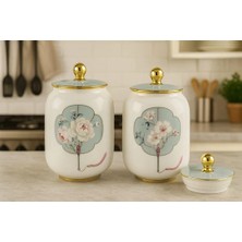 Mikasa Moor Rosita 2li Kapaklı Kavanoz 630CC 10X16CM