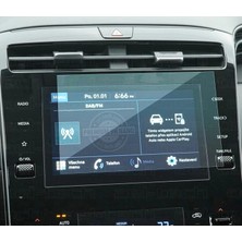 OROEL OTOMOTİV Hyundai Tucson Prime/prime Plus Uyumlu 8 Inç Navigasyon 9h Nano Ekran Koruyucu 2021-2024
