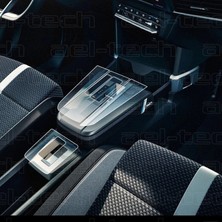 OROEL OTOMOTİV Opel Yeni Frontera Uyumlu Vites Etrafı Tpu Koruyucu 4'lü Set