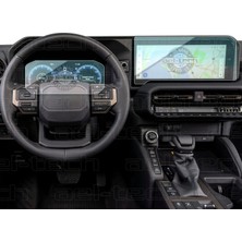 OROEL OTOMOTİV Toyota Land Cruiser Uyumlu Dijital Gösterge ve Navigasyon 9h Nano Ekran Koruyucu 2 Li Set 2024-2026