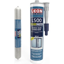 Leon Premium Yağmura Dirençli Silikonize Mastik 480 gram