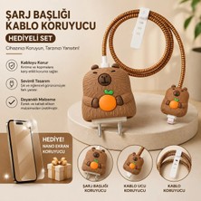 Jolita iPhone 17 Air Uyumlu Nano Ekran Koruyucu Hediyeli Şarj Başlığı & Kablo Koruyucu Koruma Seti