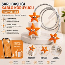 Jolita iPhone 14 Pro Max Uyumlu Nano Ekran Koruyucu Hediyeli Şarj Başlığı & Kablo Koruyucu Koruma Seti