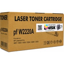 MSK Printers Hp Laserjet Pro 3201 Uyumlu Siyah Toner (Çipsiz)