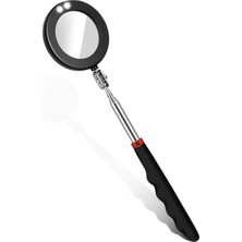 Akson Metal 75 mm Ledli Teleskopik Ayna
