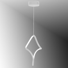 TT325-BY Tt Aydınlatma Flora Modeli Mat Beyaz LED Avize
