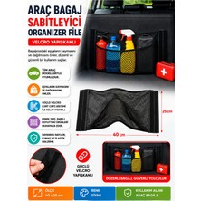 Magic Lady Otomobil Araç Içi Elastik Örgü File Bagaj Eşya Tutucu