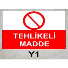 Baysan Yangın Tehlikeli Madde Uyarıcı Levha