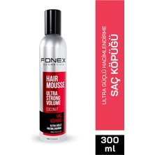 Fonex Saç Köpüğü Ultra Strong 300 ML