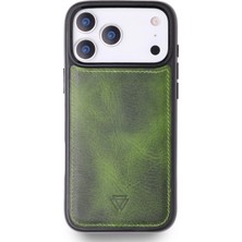 Zawa Apple iPhone 17 Pro Uyumlu Deri Arka Koruma Kılıf