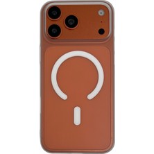 Nettech Apple iPhone 17 Pro Uyumlu Magsafe Mat Mika Arka Koruma Kılıf