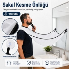 Magic Lady Sakal Kesme Önlüğü Vantuzlu Tıraş Önlüğü