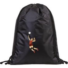 Hero Tasarım Hero tasarım  Voleybol - Ipli Spor Sırt Çantası - Günlük - Okul 35*46CM One Size | INN1006