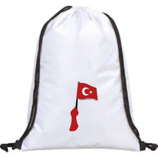 Hero Tasarım Hero tasarım Ilelebet - Ipli Spor Sırt Çantası - Günlük - Okul 35*46CM One Size | INN1007