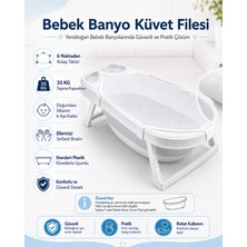 Magic Lady Küvet Yıkama Filesi, Bebek Banyo Filesi
