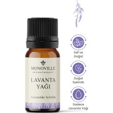 Monoville Lavanta Uçucu Yağı 10 ml Saf ve Doğal (Lavender Essential Oil)