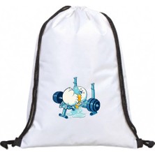 Hero Tasarım Hero tasarım  Son Tekrar - Ipli Spor Sırt Çantası - Günlük - Okul 35*46CM One Size | INN1008