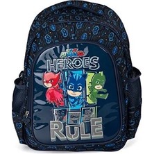 Pj Masks Çift Bölmeli Lacivert Ilkokul Çantası