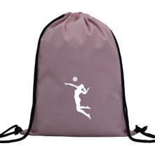 Hero Tasarım Hero tasarım  Voleybolcu - Ipli Spor Sırt Çantası - Günlük - Okul 35*46CM One Size | INN1005