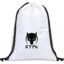 Hero Tasarım Hero tasarım Bozkurt  - Ipli Spor Sırt Çantası - Günlük - Okul 35*46CM One Size | INN1016