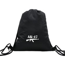 Hero Tasarım Hero tasarım AK47  - Ipli Spor Sırt Çantası - Günlük - Okul 35*46CM One Size | INN1021