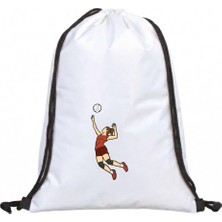 Hero Tasarım Hero tasarım  Voleybol - Ipli Spor Sırt Çantası - Günlük - Okul 35*46CM One Size | INN1006