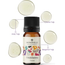 Monoville Odaklanma Uçucu Yağ Karışımı 10 ml (Focus Essential Oil Blend)