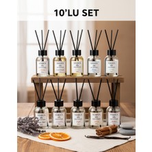 Serrua 10'lu Çubuklu Oda Kokusu (Ocean-Lavender-Mango-Angel-Melon-Sandalwood-Vanilla-Bubble Gum-Magicword)
