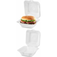 Barışkan Ekolojik Karton Hamburger Kabı - 25 Adet