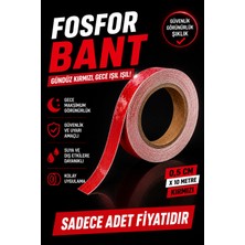 PINUKS Fosfor Bant 0,5CMX10M Kırmızı Aksesuar Dünyası