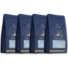 Ezel Eterno Espresso Blend Filtre Kahve Çekirdeği Dörtlü Set – 4 x 250gr – Kahve Makineleri ile Uyumlu
