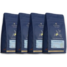 Ezel Eterno Espresso Blend Öğütülmüş Dörtlü Filtre Kahve Seti – 4 x 250gr