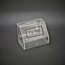 Arte Display Tipbox - Bahşiş Kutusu Şeffaf - 15X10XH12CM