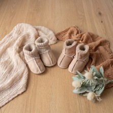 Sare Baby Organik Deri Bebek Patiği 2'li Set