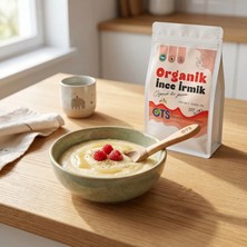 Ots Organik İnce İrmik 500 gr (Organik Sertifikalı, Pestisit Analizli)