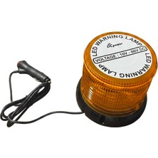 Çakarlı Tepe Lambası Aç Kapa Düğmeli Mıknatıslı 8 Fonksiyonlu 10/80VOLT Dcpower