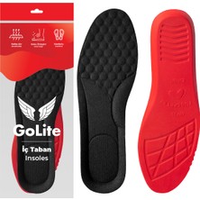 Empressco Yumuşak ve Konforlu Ortopedik Ayakkabı Tabanı, Masaj Etkili Insole, P22 Siyah
