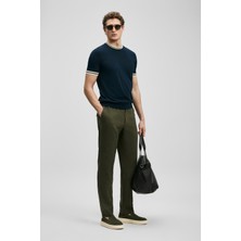 Lufian Karl Smart Erkek Chino Pantolon Slim Fit Siyah