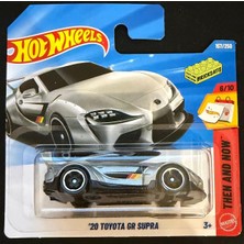 Hotwheels 20 Toyota gr Supra Then And Now JJK04 1/64 Ölçek Tekli Arabalar