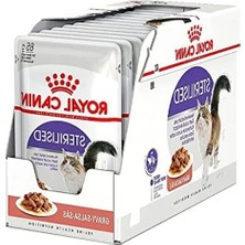 Bella Vista Kısır Kedi Pouch Yaş Mama, 12 Adet x 85 Gr, Gravy Lezzetiyle