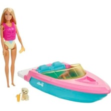 Bella Vista Barbie Bebek ve Teknesi Seti, Suda Yüzme Aktivitesi Için