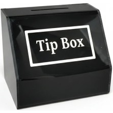 Arte Display Tipbox - Bahşiş Kutusu Siyah - 15X10XH12CM