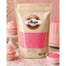 MEGA Pembe Çikolata Pasta Süsü