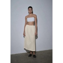 Suud Collection Krem Etek Astar