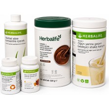 Herbalife Vanılyalı Shake Cıkoltalı Shake Aloe Seftalili Çay Thermo