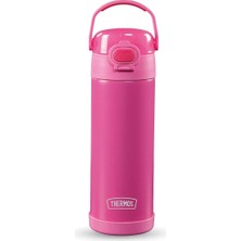 Thermos F422 Funtainer Çocuk Pipetli Termos 0,47L Neon Pink 024352